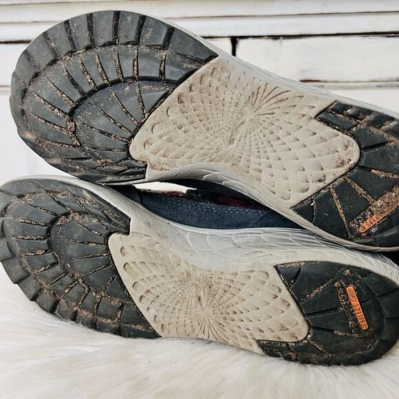 Merrell Pechora Woven Cozy Mid Boots Gray & Colorful - Womens Size 8 Boho - Picture 6 of 8